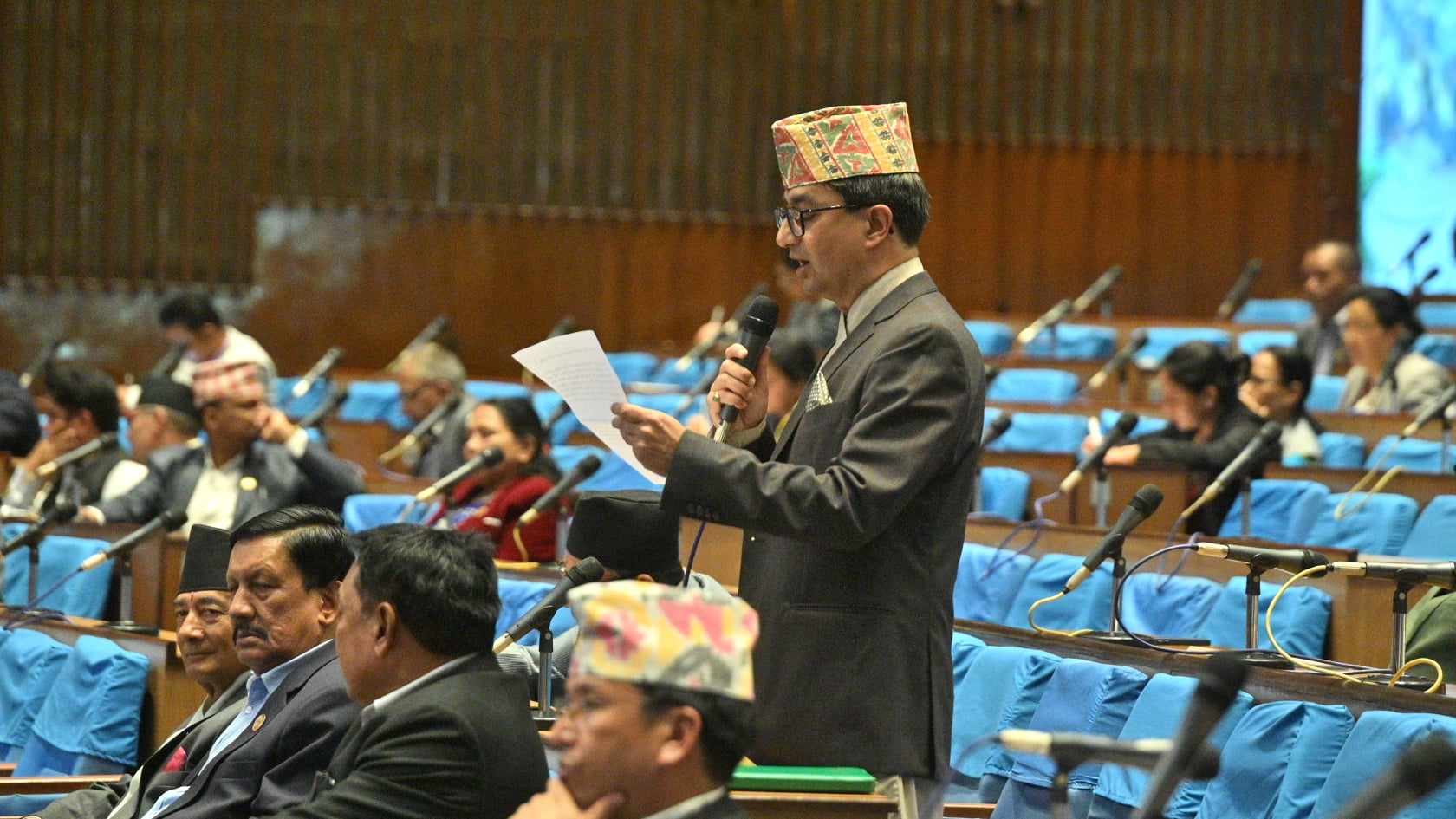 प्रधानमन्त्री प्रचण्डलाई सांसद उदय शमशेरको प्रश्न- चीन भ्रमणका प्राथमिकता र एजेन्डा के-के हुन् ?
